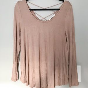 Lace Up Long Sleeve